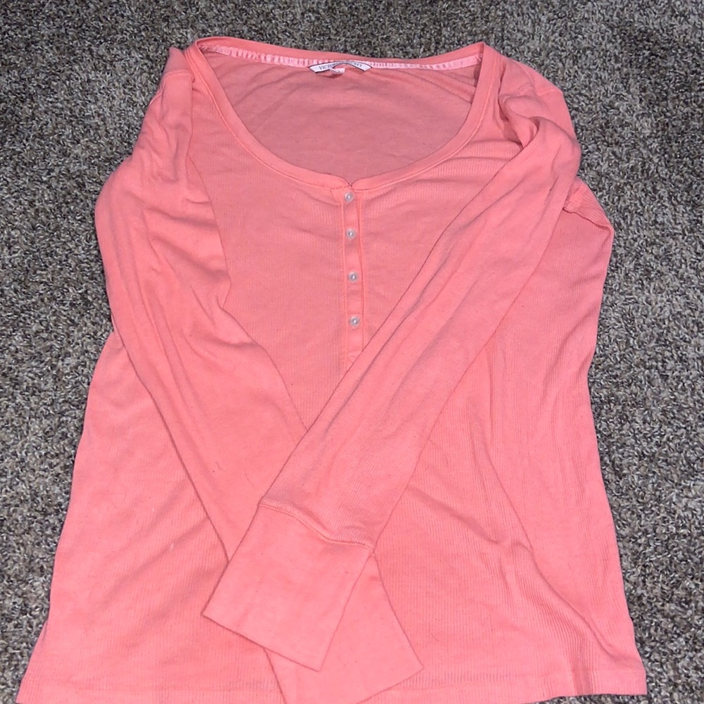 Victoria Secret Long Sleeve Sleep Shirt